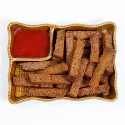 Гренки чесночные